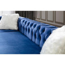 Nova Wholesale Furniture Lydia Fabric 3 pc Sectional LYDIA-NAVY IMAGE 4