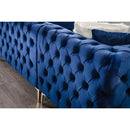 Nova Wholesale Furniture Lydia Fabric 3 pc Sectional LYDIA-NAVY IMAGE 7