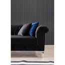 Nova Wholesale Furniture Lexi Fabric 3 pc Sectional LEXI-BLACK IMAGE 5