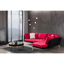 Nova Wholesale Furniture Nessa Fabric 2 pc Sectional NESSA-RED IMAGE 3