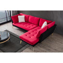 Nova Wholesale Furniture Nessa Fabric 2 pc Sectional NESSA-RED IMAGE 4