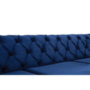 Nova Wholesale Furniture Lucca Fabric 2 pc Sectional LUCCA-BLUE-RAF IMAGE 7