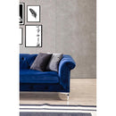 Nova Wholesale Furniture Lexi Fabric 2 pc Sectional LEXI-NAVY IMAGE 6