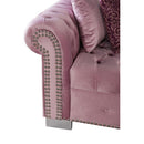 Nova Wholesale Furniture Lara Fabric 2 pc Sectional LARA-PINK IMAGE 5
