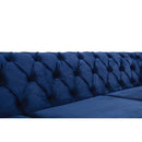 Nova Wholesale Furniture Lucca Fabric 3 pc Sectional LUCCA-BLUE IMAGE 6