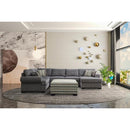 Nova Wholesale Furniture Millwood Fabric 3 pc Sectional Millwood-RAF IMAGE 3