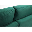 Nova Wholesale Furniture Naomi Fabric 2 pc Sectional NAOMI-GREEN-RAF IMAGE 5