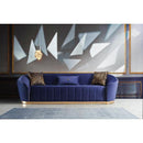 Nova Wholesale Furniture Aster Stationary Fabric Sofa Aster Sofa - Blue IMAGE 15