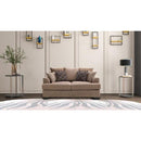 Nova Wholesale Furniture Smithfield Stationary Fabric Loveseat Smithfield SMITHFIED MOCHA Loveseat - Mocha IMAGE 6