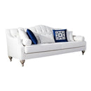 Nova Wholesale Furniture Lotus Stationary Fabric Sofa Lotus LOTUS Sofa - Ivory IMAGE 3