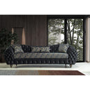 Nova Wholesale Furniture Dalia Stationary Fabric Sofa Dalia DALIA-BLACK Sofa - Black IMAGE 3