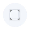 Coaster Furniture Round Starlight Dining Table with Glass Top and Pedestal Base 192561/CP54RD-10 IMAGE 3