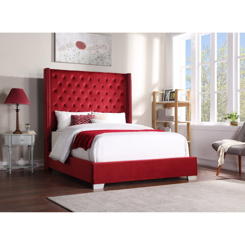 Happy Homes King Upholstered Bed HH222-K IMAGE 1