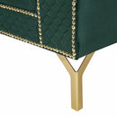 New Era Innovations Zia Fabric 2 pc Sectional Zia S8181 Reversible Chaise Sectional - Emerald IMAGE 3