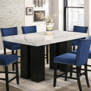 Happy Homes Finley Counter Height Dining Table with Marble Top Finley Counter Height Table IMAGE 1