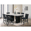 Happy Homes Finley Counter Height Dining Table with Marble Top Finley Counter Height Table IMAGE 3