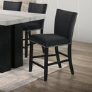 Happy Homes Finley Counter Height Dining Chair Finley Counter Height Dining Chair - Black IMAGE 1