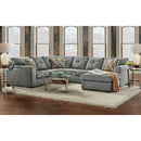 Happy Homes Fabric 3 pc Sectional 3900 3 pc Reversible Sectional IMAGE 1