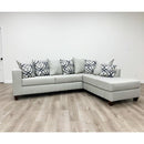 Happy Homes Fabric 2 pc Sectional 110-Linen IMAGE 1