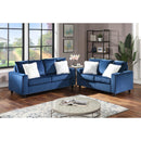 Happy Homes Cinderella Stationary Fabric Loveseat Cinderella Blue IMAGE 2