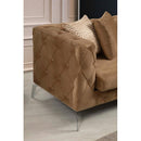 Nova Wholesale Furniture Piera Fabric 2 pc Sectional PIERA-MOCHA IMAGE 4