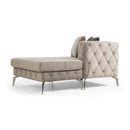 Nova Wholesale Furniture Piera Fabric 2 pc Sectional PIERA-GREY IMAGE 3