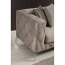 Nova Wholesale Furniture Piera Fabric 2 pc Sectional PIERA-GREY IMAGE 4