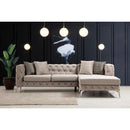 Nova Wholesale Furniture Piera Fabric 2 pc Sectional PIERA-GREY IMAGE 6