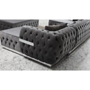 Nova Wholesale Furniture Jester Fabric 3 pc Sectional JESTER-GRAY IMAGE 4