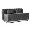 Nova Wholesale Furniture Jester Fabric 3 pc Sectional JESTER-GRAY IMAGE 5