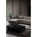 Nova Wholesale Furniture Marilyn Fabric 3 pc Sectional MARILYN-IVORY IMAGE 10