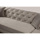 Nova Wholesale Furniture Marilyn Fabric 3 pc Sectional MARILYN-IVORY IMAGE 11