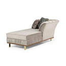 Nova Wholesale Furniture Marilyn Fabric 3 pc Sectional MARILYN-IVORY IMAGE 3