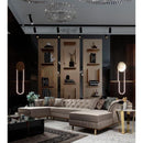 Nova Wholesale Furniture Marilyn Fabric 3 pc Sectional MARILYN-IVORY IMAGE 7