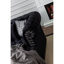 Nova Wholesale Furniture Larry Fabric 3 pc Sectional LARRY-BLACK IMAGE 15