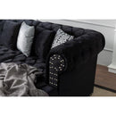 Nova Wholesale Furniture Larry Fabric 3 pc Sectional LARRY-BLACK IMAGE 16