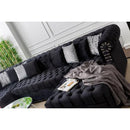 Nova Wholesale Furniture Larry Fabric 3 pc Sectional LARRY-BLACK IMAGE 19