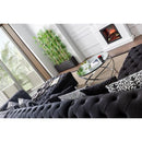 Nova Wholesale Furniture Larry Fabric 3 pc Sectional LARRY-BLACK IMAGE 8