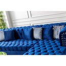 Nova Wholesale Furniture Larry Fabric 3 pc Sectional LARRY-NAVY IMAGE 14