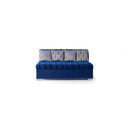 Nova Wholesale Furniture Larry Fabric 3 pc Sectional LARRY-NAVY IMAGE 4