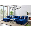 Nova Wholesale Furniture Larry Fabric 3 pc Sectional LARRY-NAVY IMAGE 7