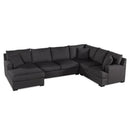 Nova Wholesale Furniture Balwyn Fabric 4 pc Sectional BALWYN-SMOKE-LAF-4P IMAGE 2