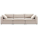 Nova Wholesale Furniture Arny Fabric 3 pc Sectional ARNY-SAND IMAGE 2