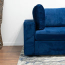 Nova Wholesale Furniture Arny Fabric 3 pc Sectional ARNY-NAVY IMAGE 5