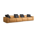 Nova Wholesale Furniture Marcella Fabric 5 pc Sectional MARCELLA-TAN IMAGE 1