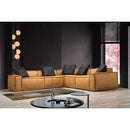 Nova Wholesale Furniture Marcella Fabric 5 pc Sectional MARCELLA-TAN IMAGE 5