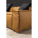 Nova Wholesale Furniture Marcella Fabric 5 pc Sectional MARCELLA-TAN IMAGE 8