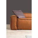 Nova Wholesale Furniture Marcella Fabric 5 pc Sectional MARCELLA-MAHOGANY IMAGE 10