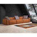 Nova Wholesale Furniture Marcella Fabric 5 pc Sectional MARCELLA-MAHOGANY IMAGE 9