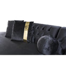 Nova Wholesale Furniture Ella Fabric 2 pc Sectional ELLA-BLACK IMAGE 7